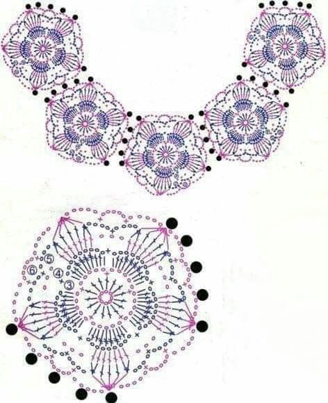 crochet butterfly boleros 3