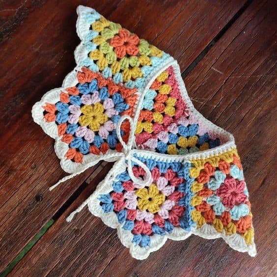 crochet butterfly boleros 4