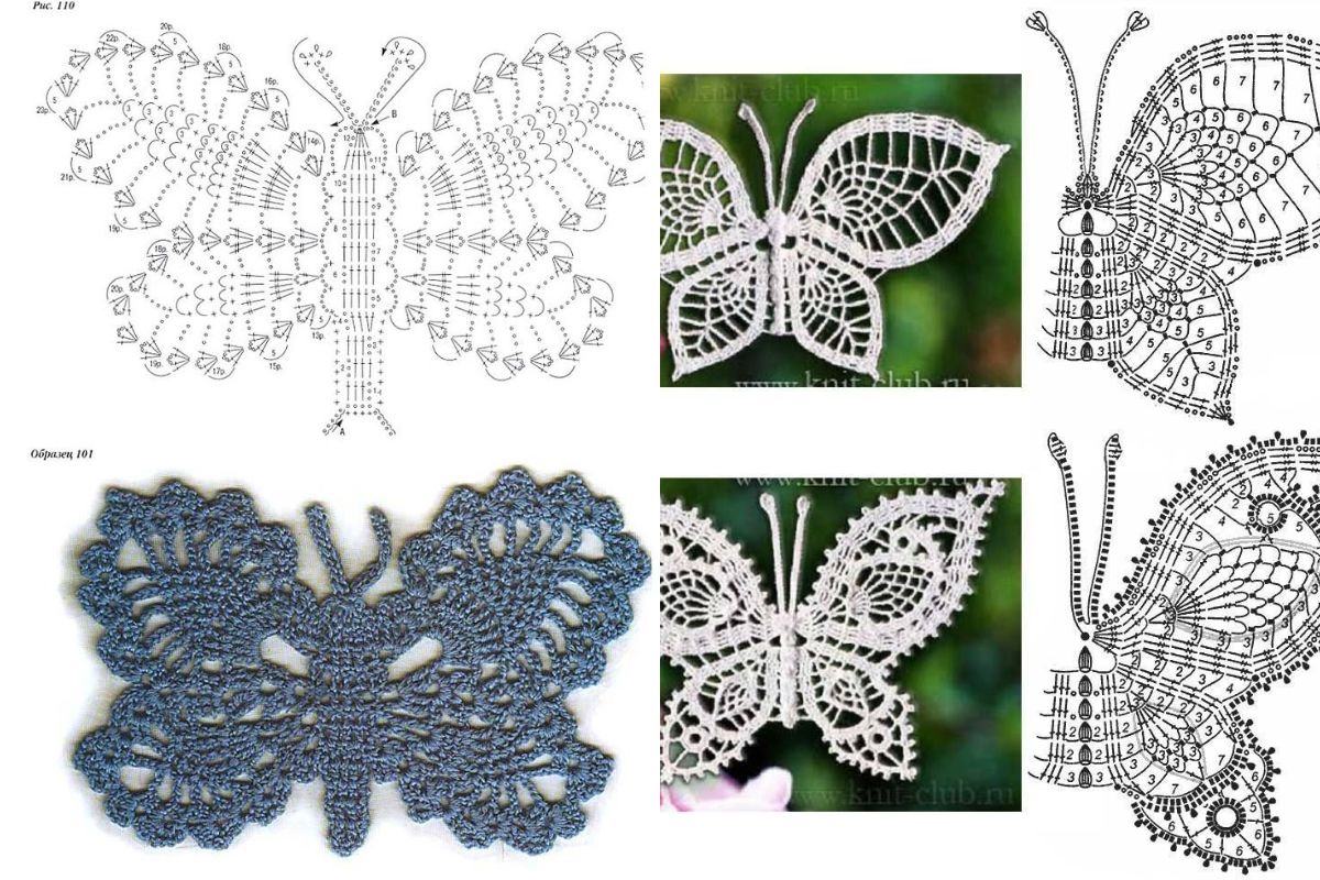 crochet butterfly inspiration 2