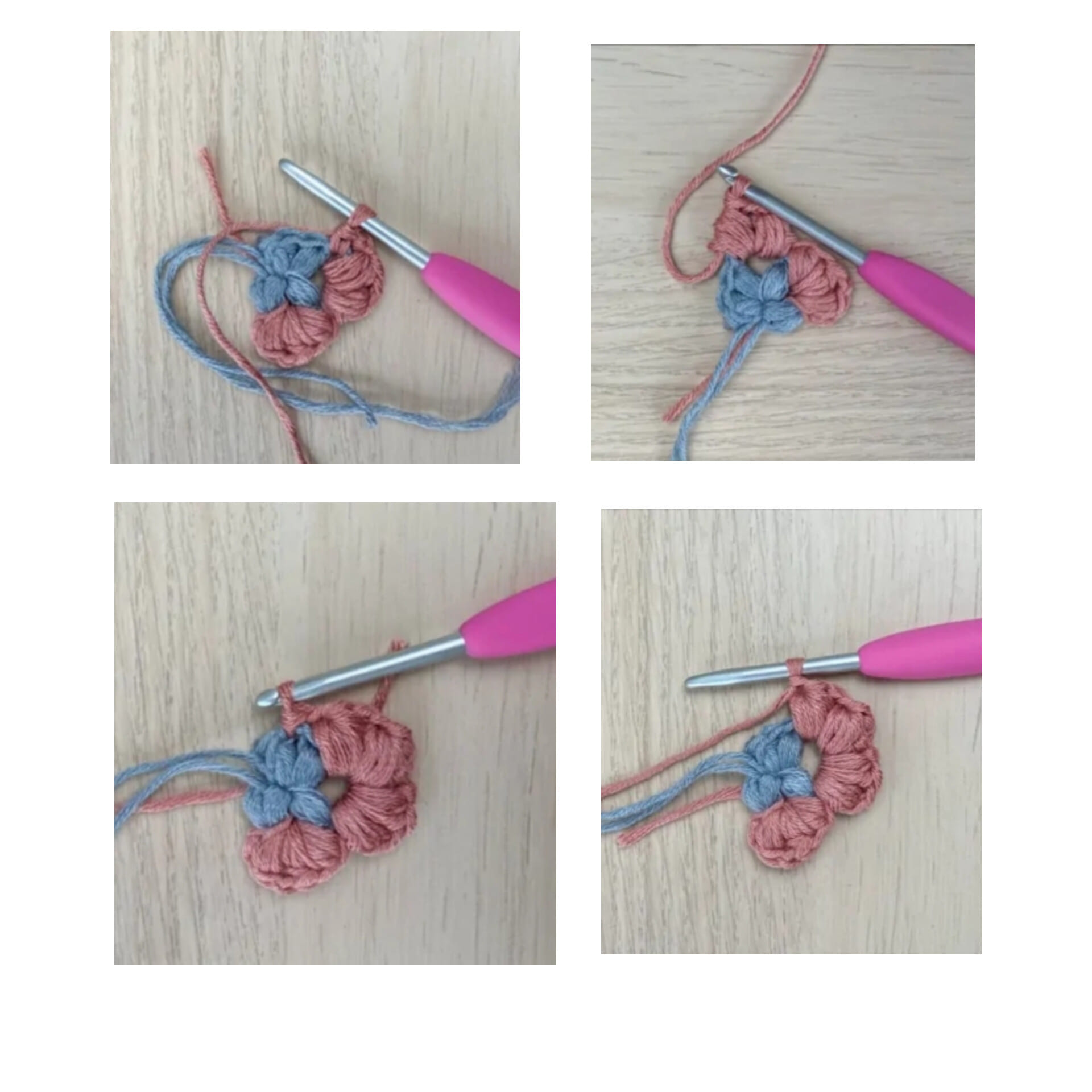 crochet butterfly step by step 1