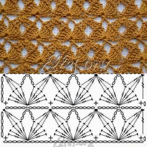 crochet butterfly stitch patterns 2