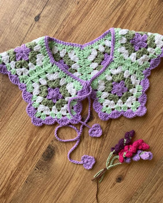 crochet butterfly vest ideas 2