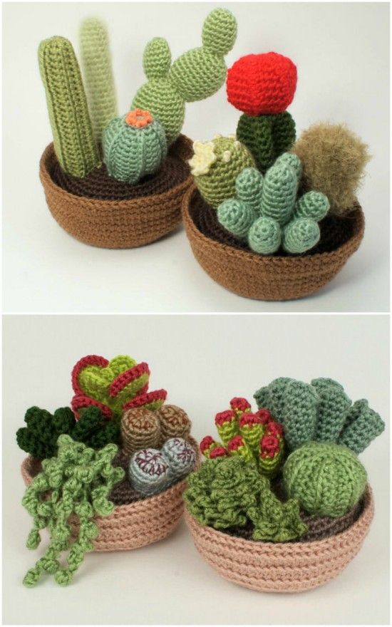 crochet cactus ideas 13