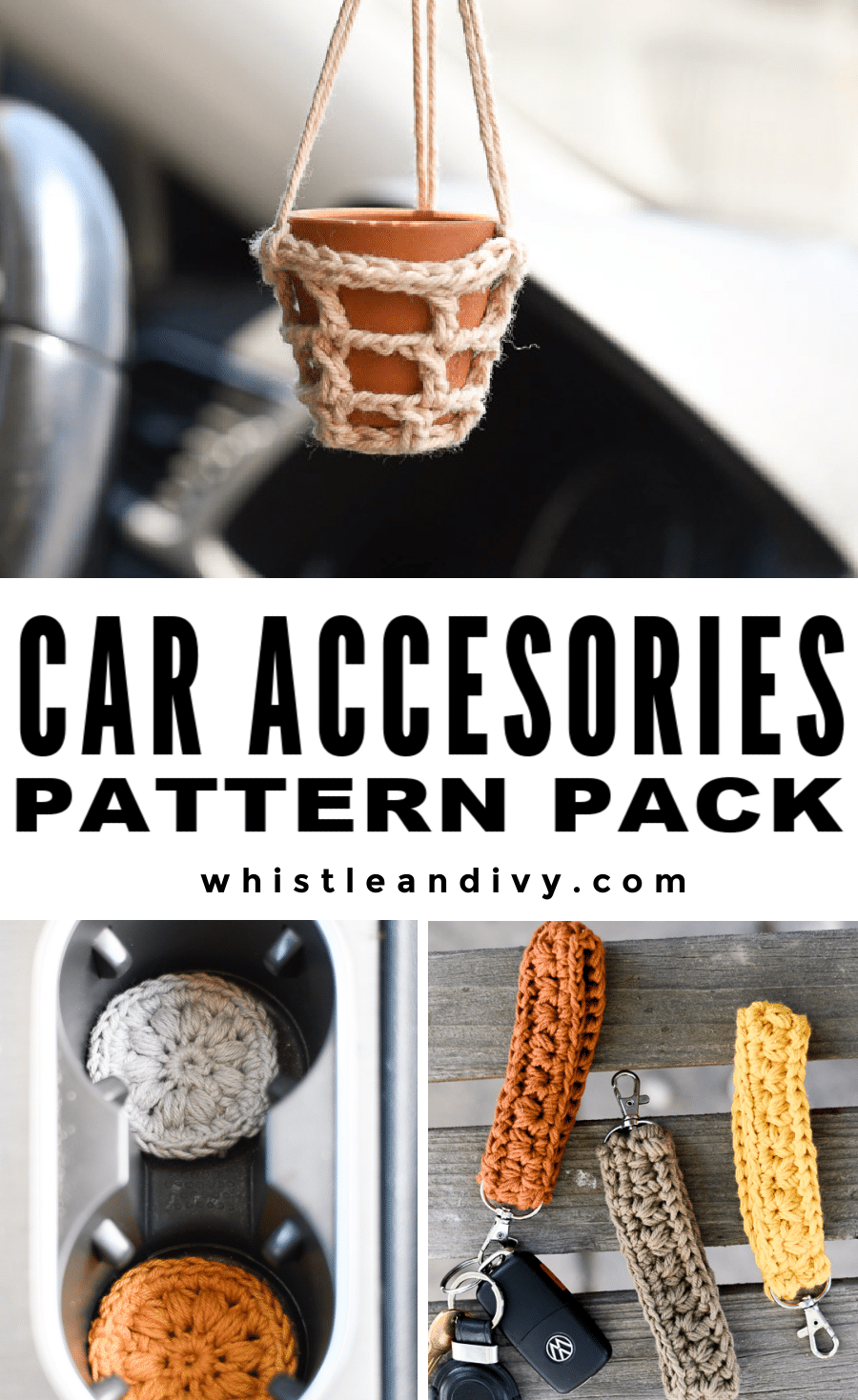 crochet car freshener