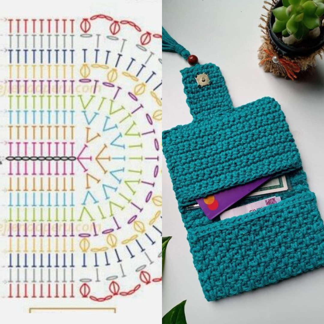 crochet card holder