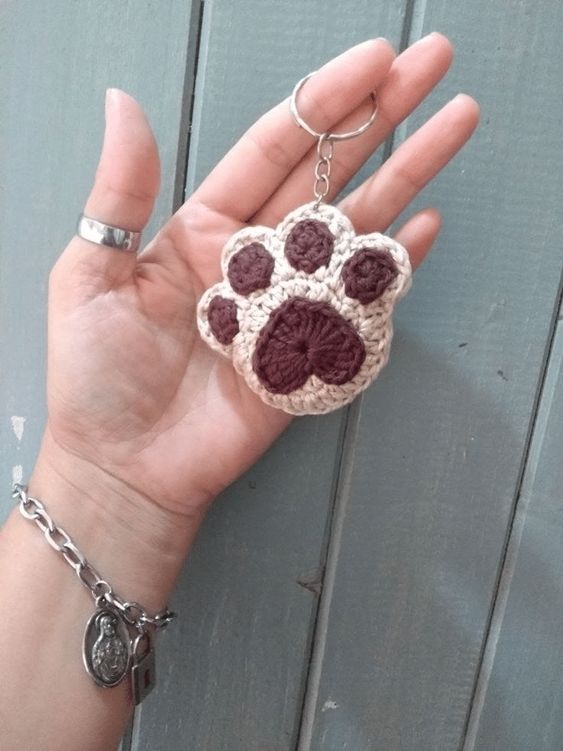 crochet cat paw ideas and tutorials 3