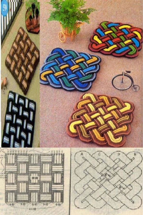 crochet celtic coasters tutorial ideas 1
