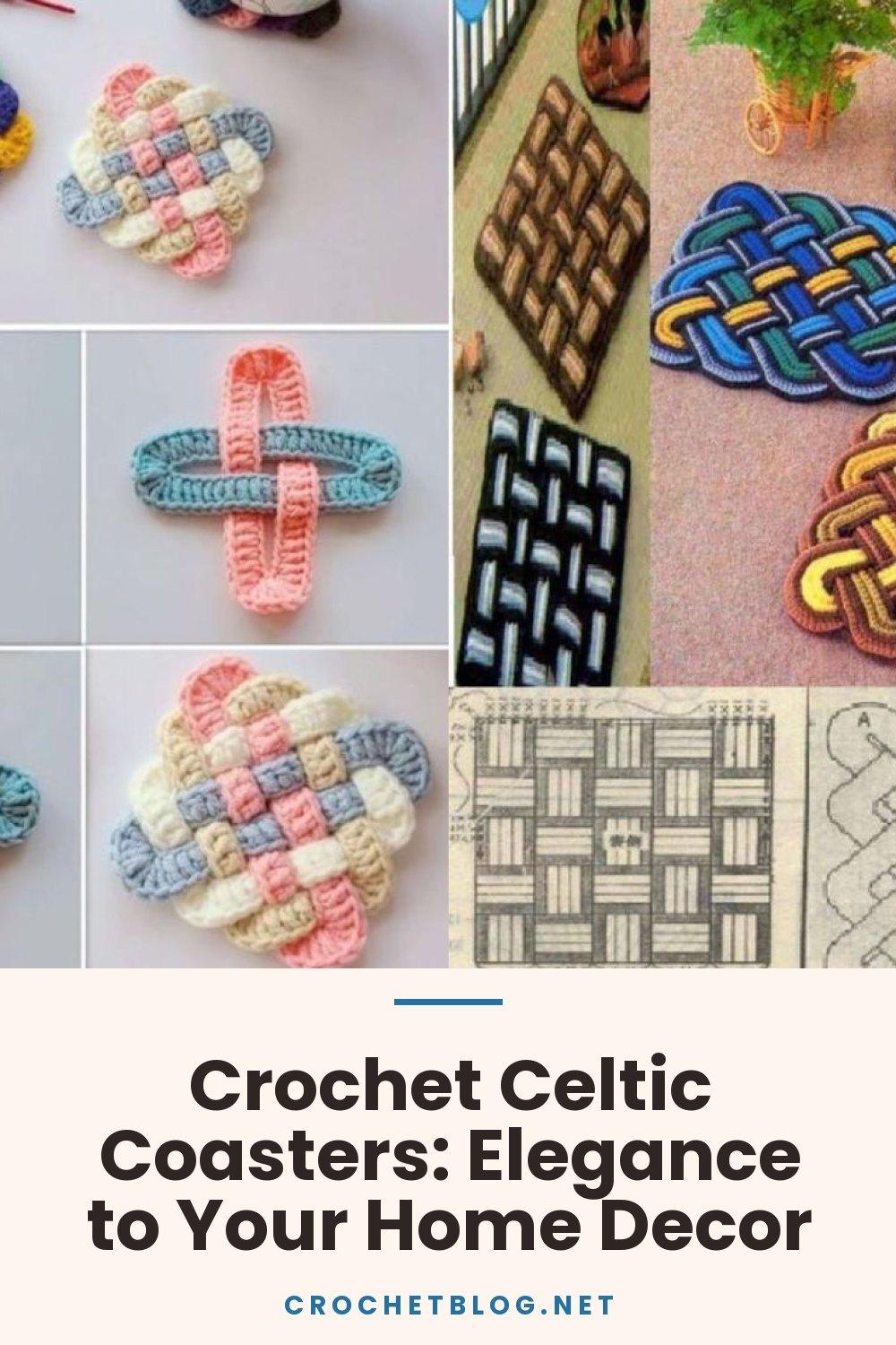 Crochet Celtic Coasters: Elegance to Your Home Decor