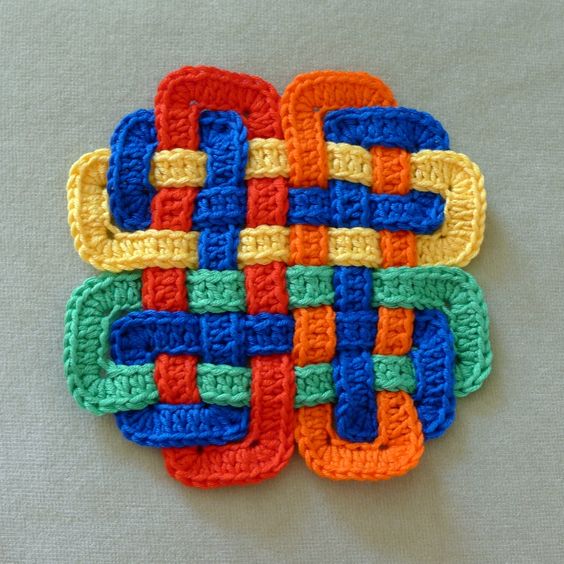 crochet celtic coasters tutorial ideas 4