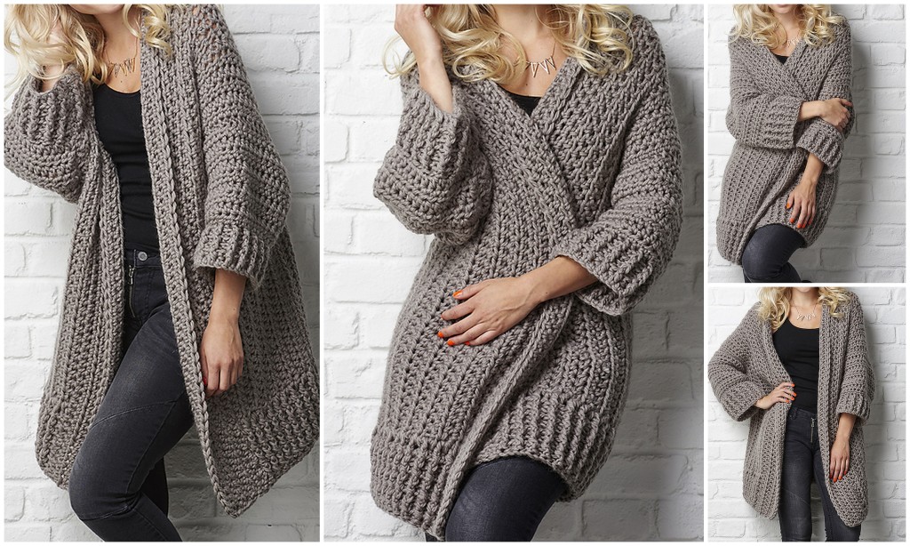 crochet chill cardigan