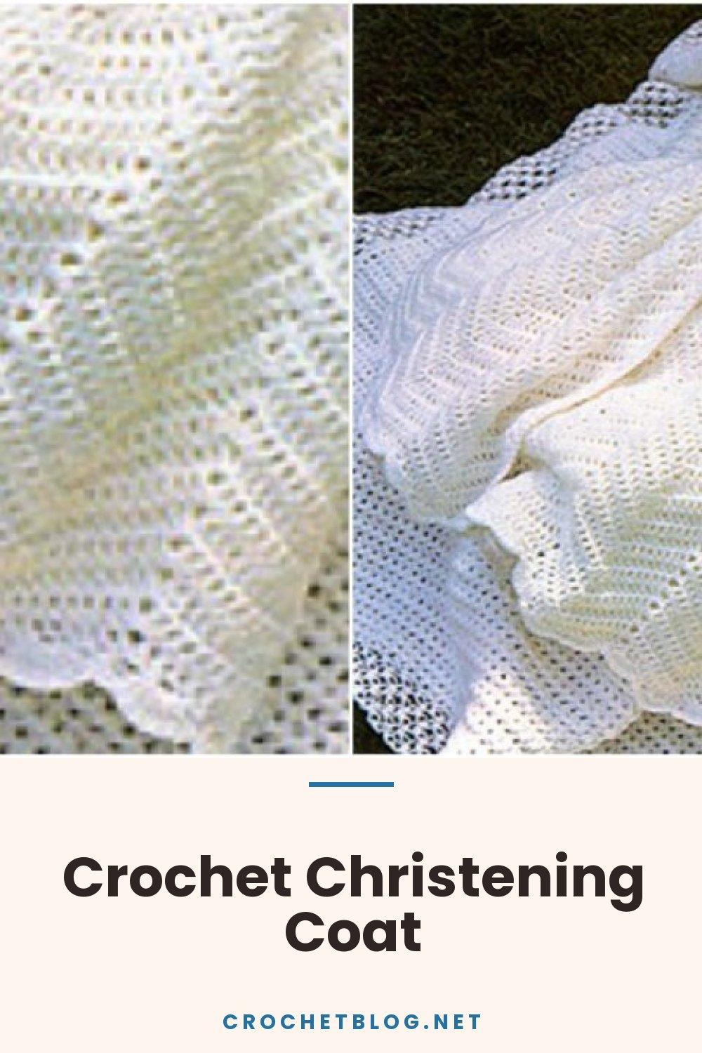 Crochet Christening Coat