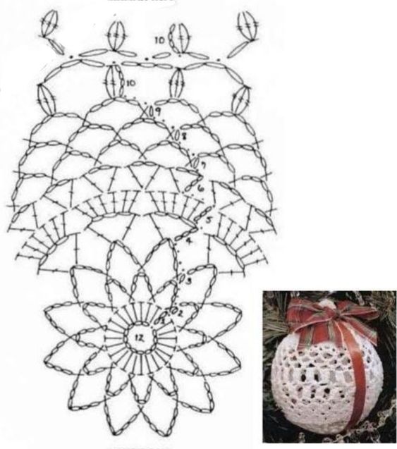 crochet christmas ball ideas 4