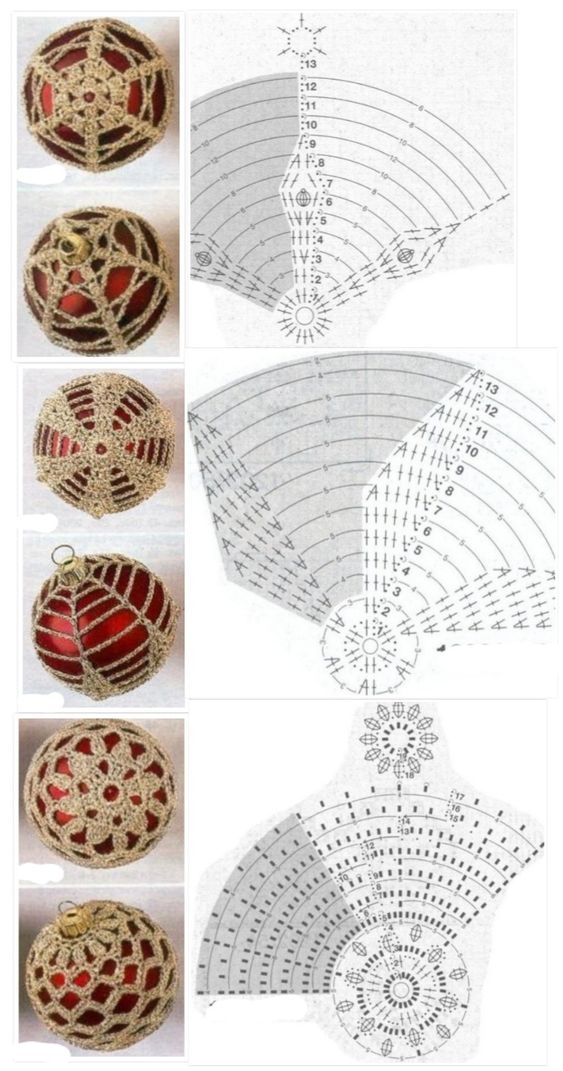 crochet christmas ball ideas 7