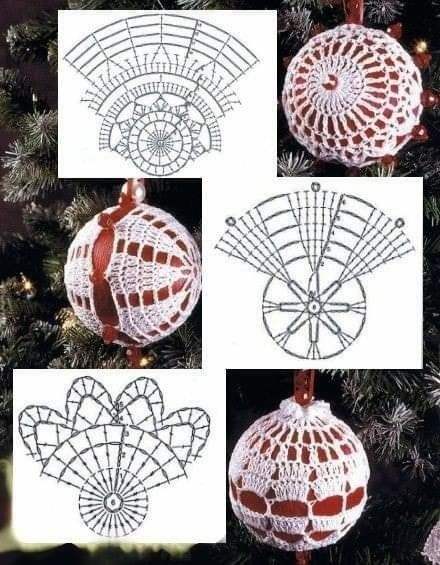 crochet christmas ball ideas