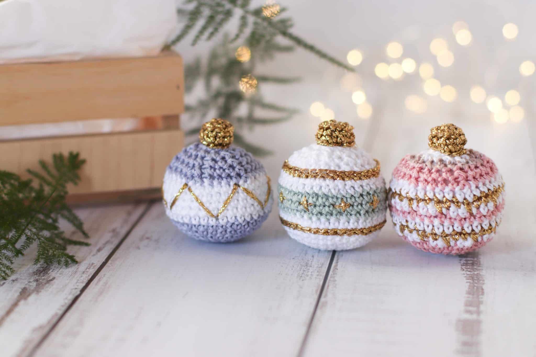 crochet christmas baubles ideas 5