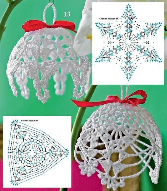crochet christmas baubles ideas 6