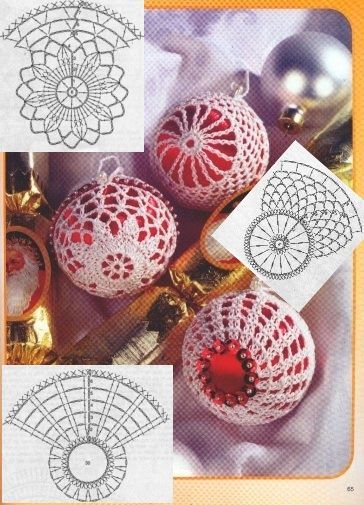 crochet christmas baubles ideas 8