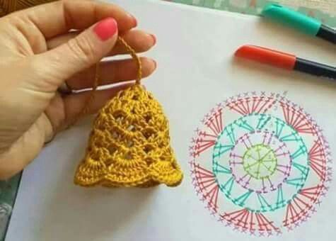 crochet christmas bells graphics 10