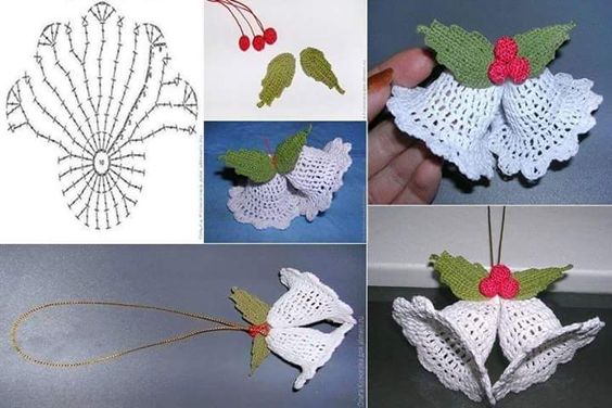 crochet christmas bells graphics 5