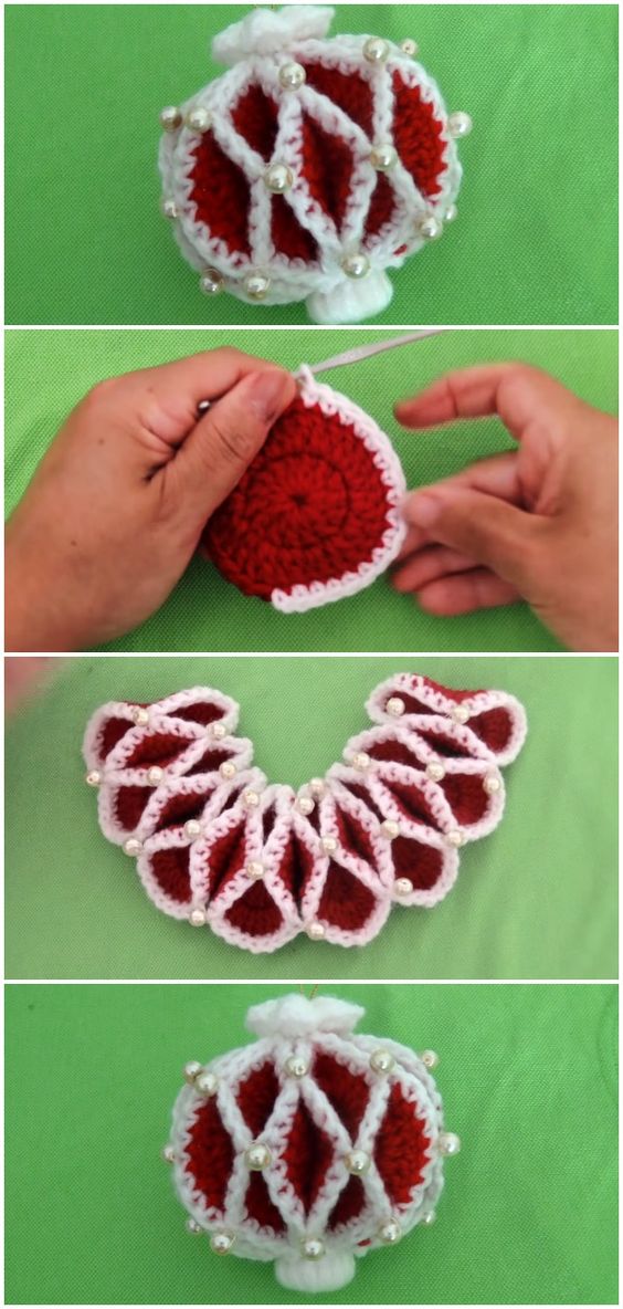 crochet christmas decorations for your home 1