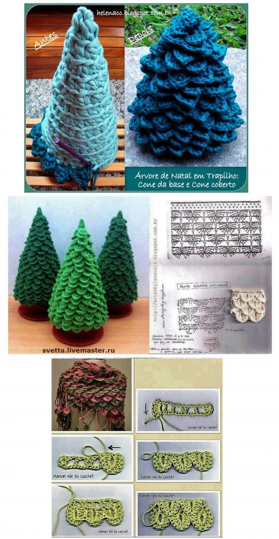 crochet christmas decorations for your home 8