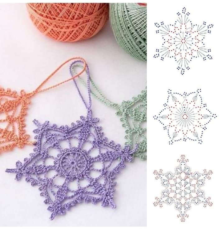 crochet christmas decorations for your tree 15