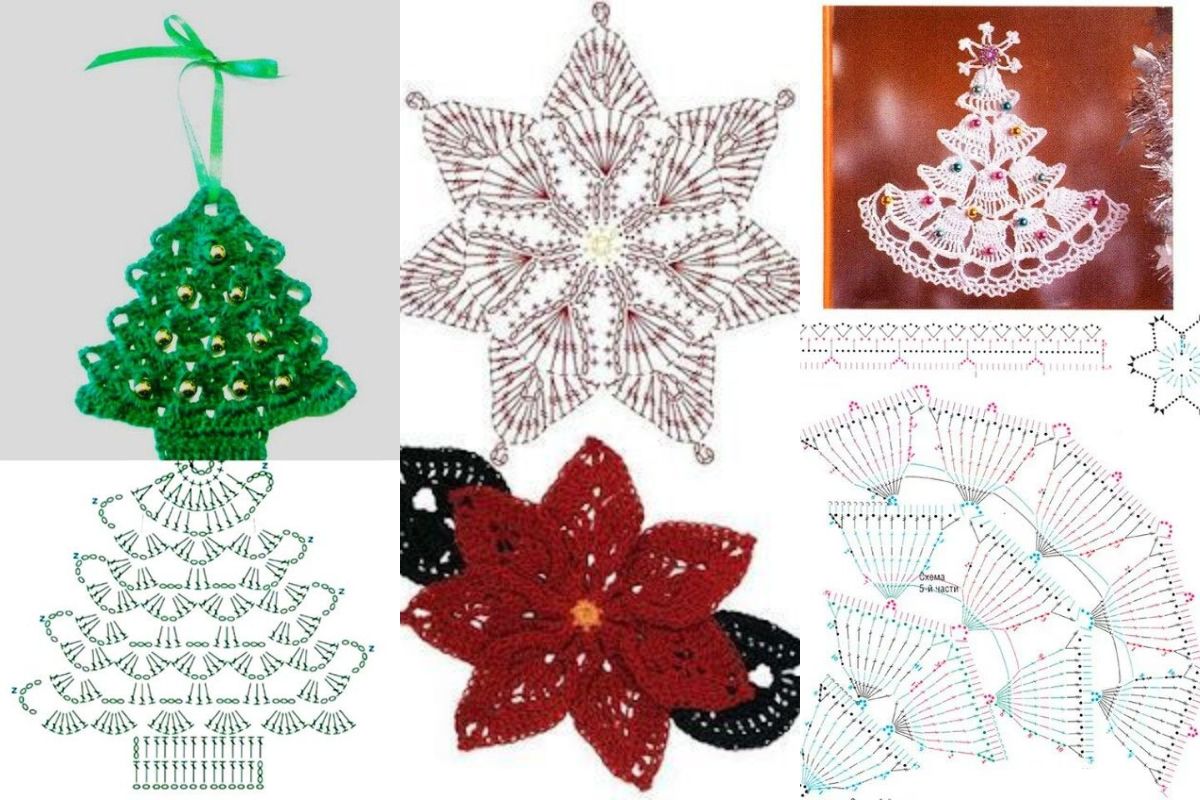 crochet christmas decorations for your tree 17