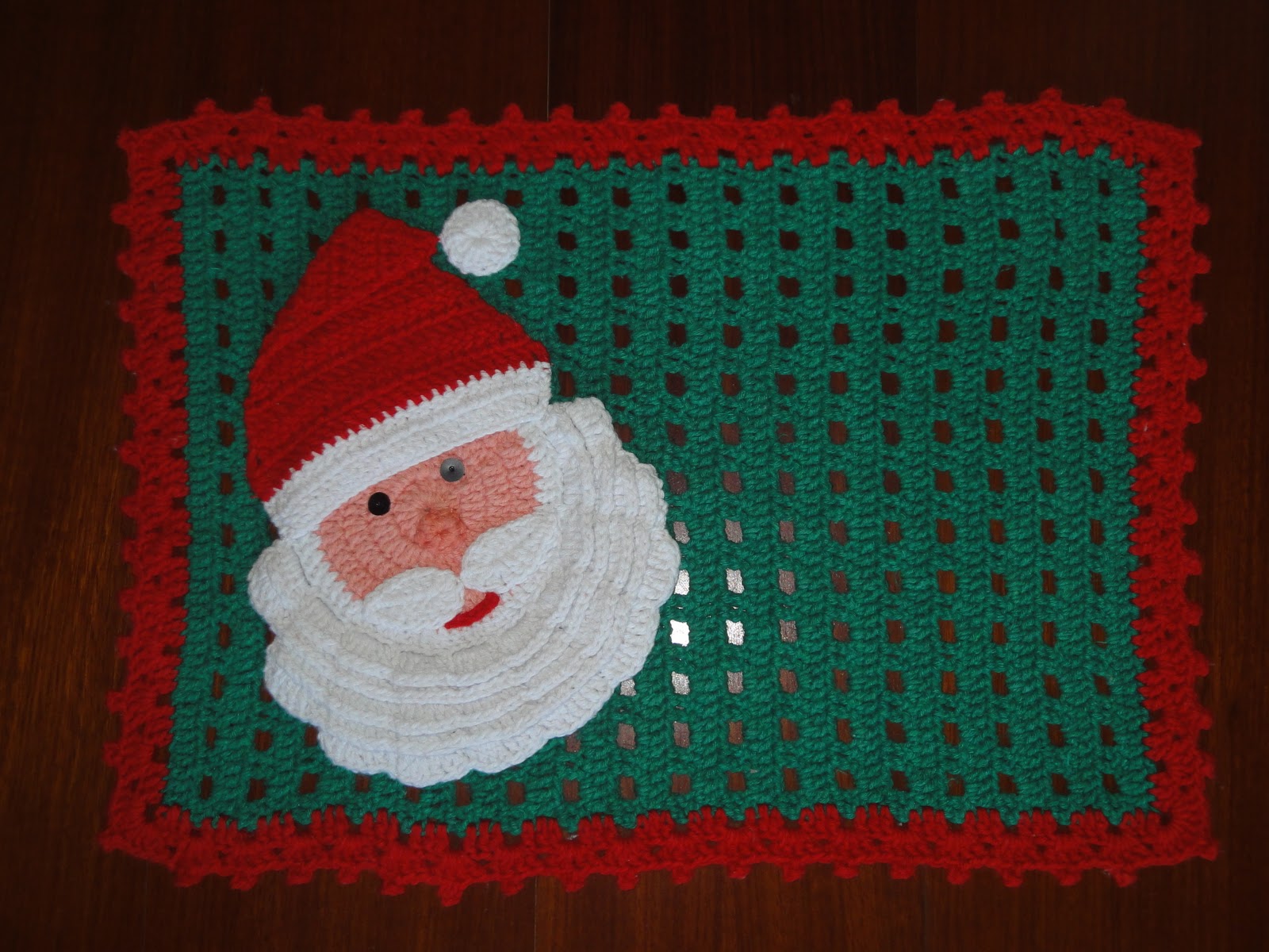 crochet christmas rug ideas 2