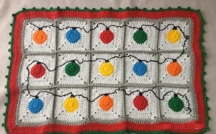 crochet christmas rug ideas 5