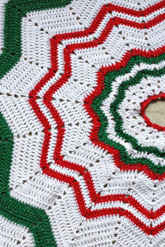 crochet christmas rug ideas 7