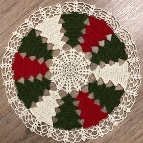 crochet christmas rug ideas 9