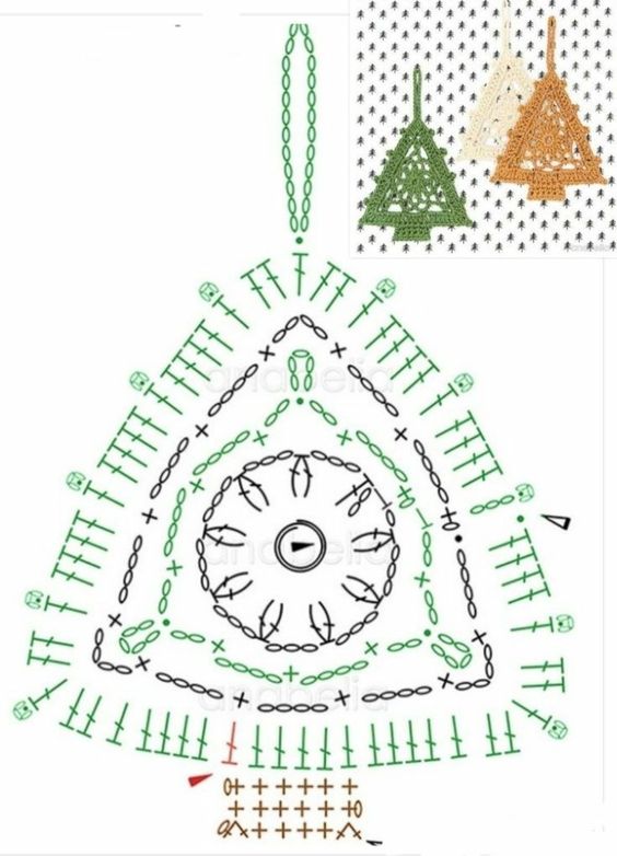 crochet christmas tree graphics 3