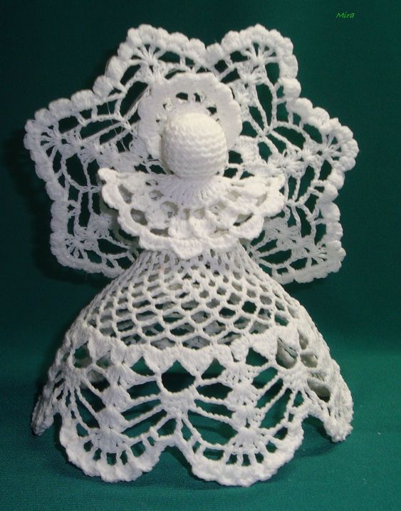 crochet circle angel patterns 6
