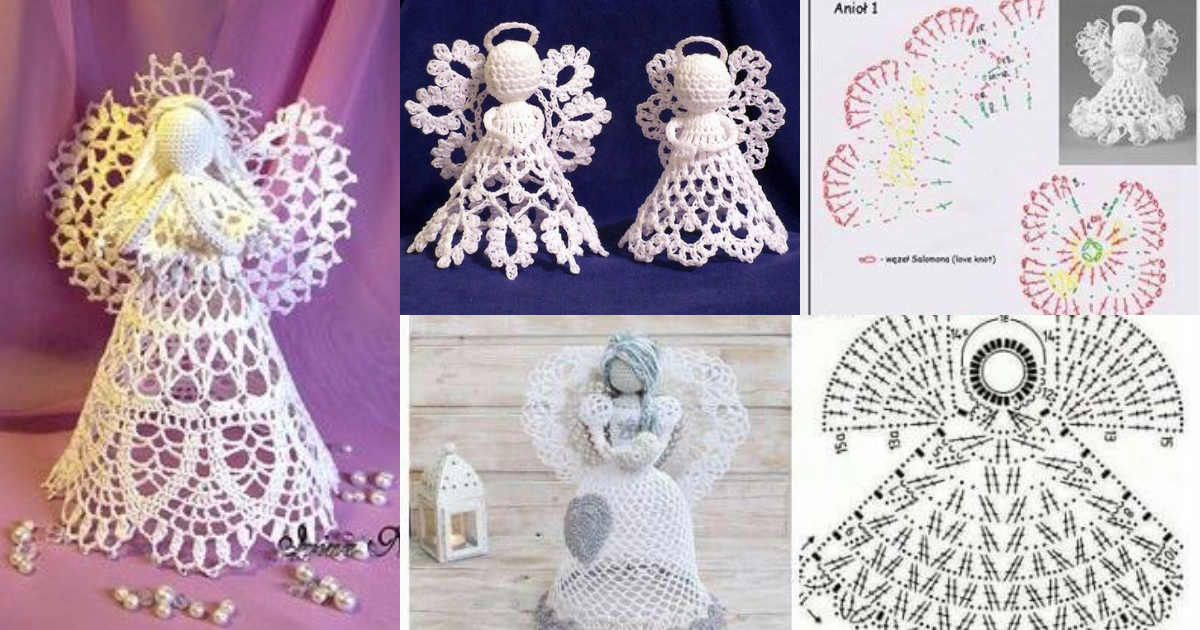 crochet circle angel patterns