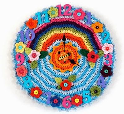 crochet clock ideas 10