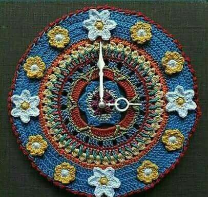 crochet clock ideas 11
