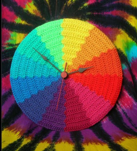 crochet clock ideas 15