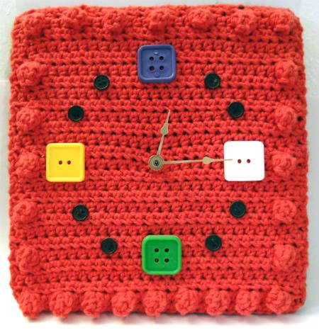 crochet clock ideas 16
