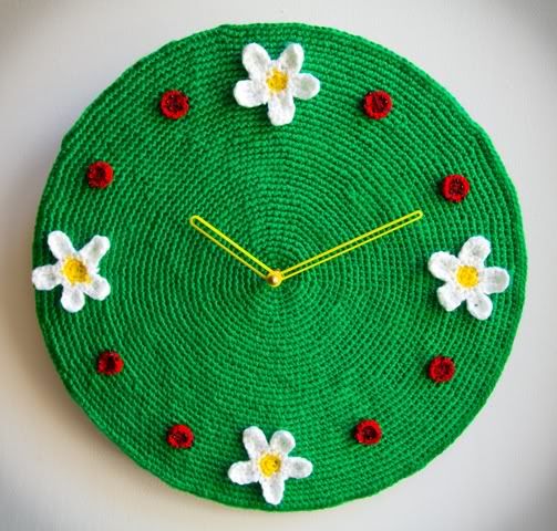 crochet clock ideas 2