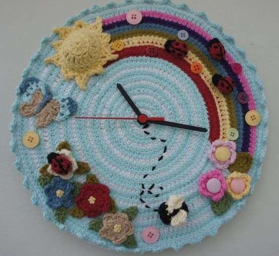 crochet clock ideas 3