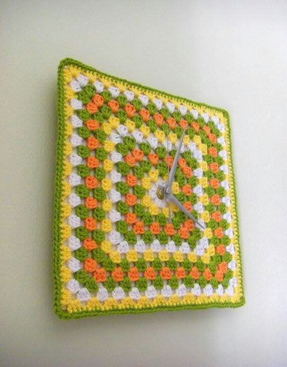 crochet clock ideas 5