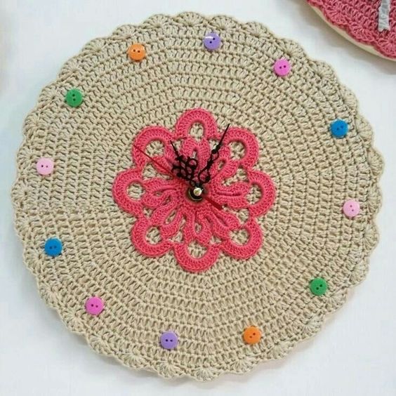crochet clock ideas 8