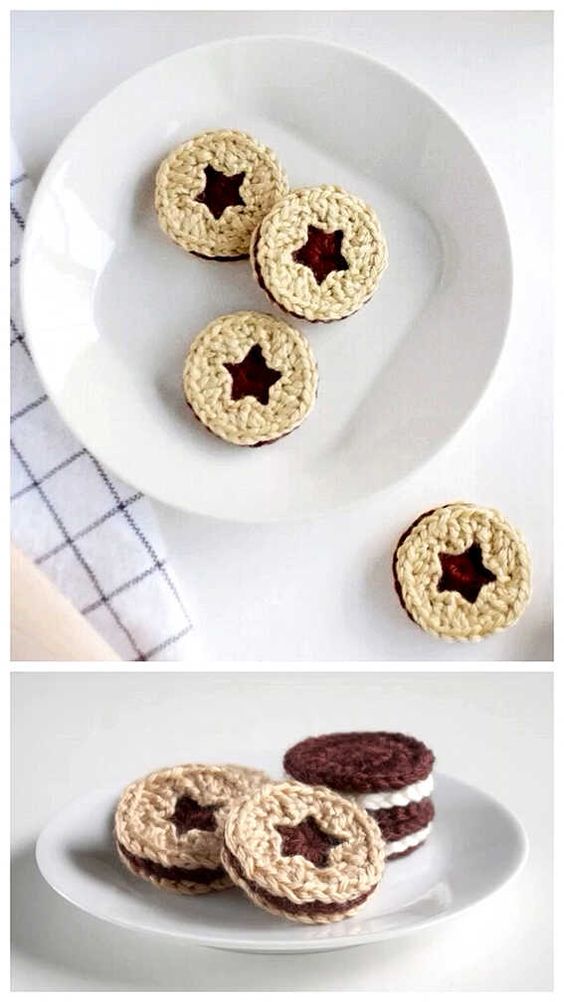 crochet cookie for beginners ideas 1