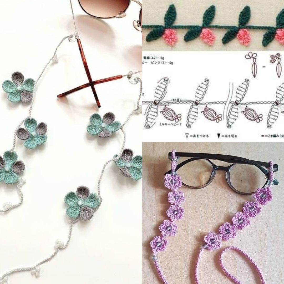crochet cords for glasses 11