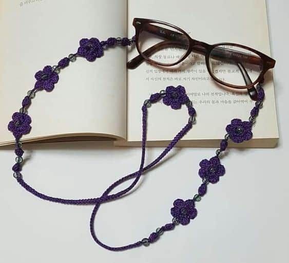 crochet cords for glasses 8