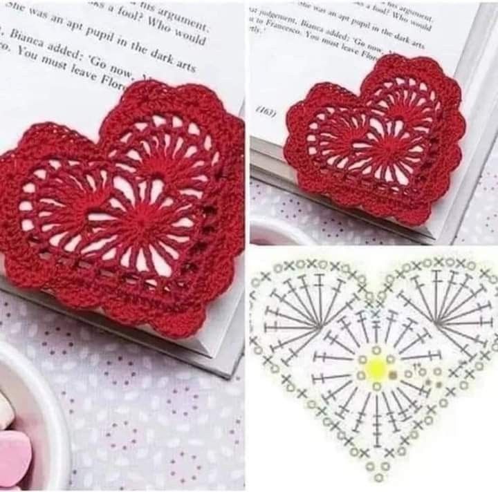 crochet corner bookmark