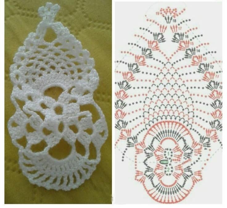 crochet cradle for baby jesus 1