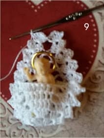 crochet cradle for baby jesus 9