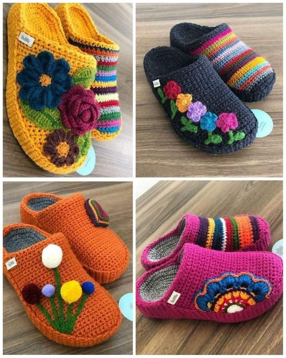 crochet crocs slippers 3