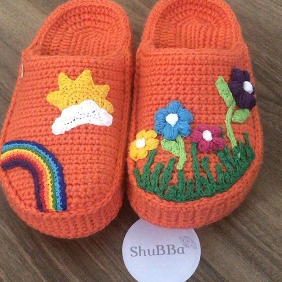 crochet crocs slippers 6